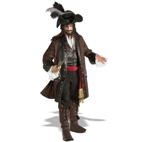 Captain Darkheart Grand Heritage Collection Adult Costume 1 Captain Darkheart Grand Heritage Collection Adult Costume