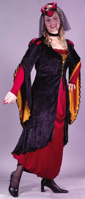 Renaissance Countess Plus Size Adult Costume 1 Renaissance Countess Plus Size Adult Costume
