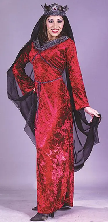 Medieval Queen Adult Costume 1 Medieval Queen Adult Costume