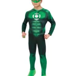 Teen Deluxe Muscle Chest Green Lantern Hal Jordan Costume
