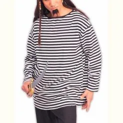 Striped Pirate Costume Shirt