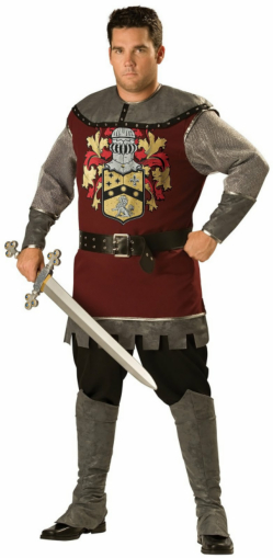 Noble Knight Adult (Plus) Costume 1 Noble Knight Adult (Plus) Costume