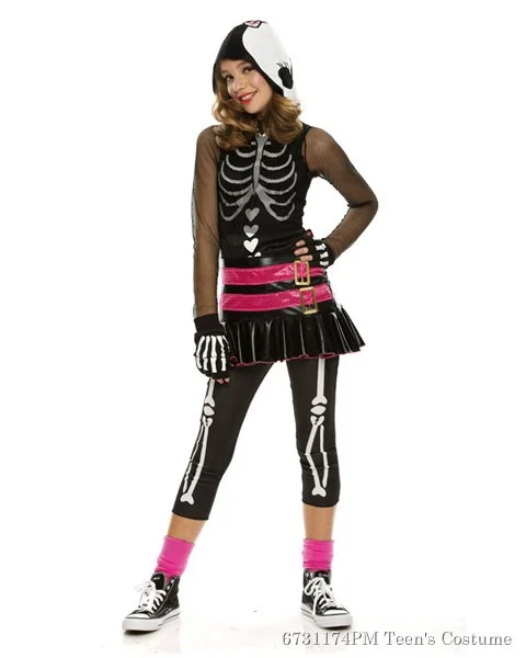 Teen Dramarama Skelehearted Costume 1 Teen Dramarama Skelehearted Costume
