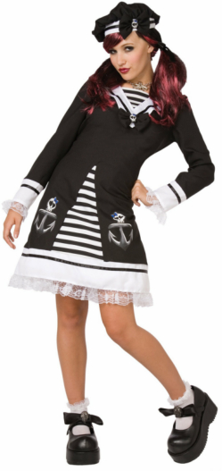 Gothic Sailor Adult Costume 1 Gothic Sailor Adult Costume