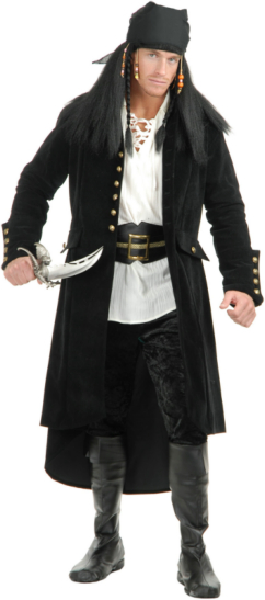 Treasure Island Adult Coat 1 Treasure Island Adult Coat