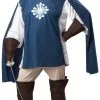Musketeer Adult Plus Costume