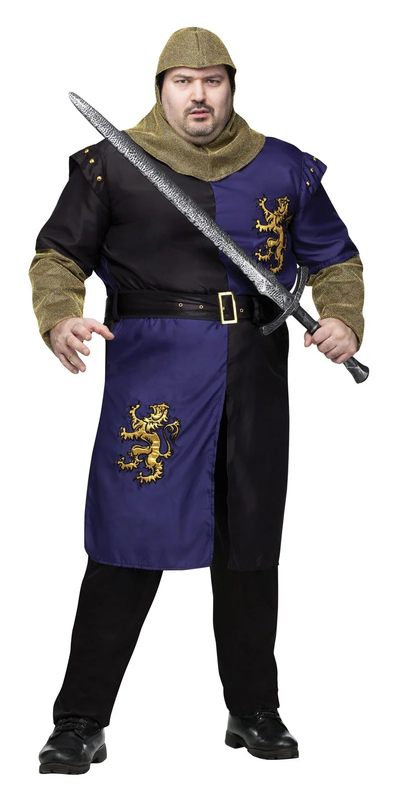 Renaissance Knight Adult Plus Costume 1 Renaissance Knight Adult Plus Costume