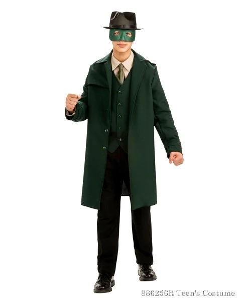 Green Hornet Deluxe Teen Costume 1 Green Hornet Deluxe Teen Costume