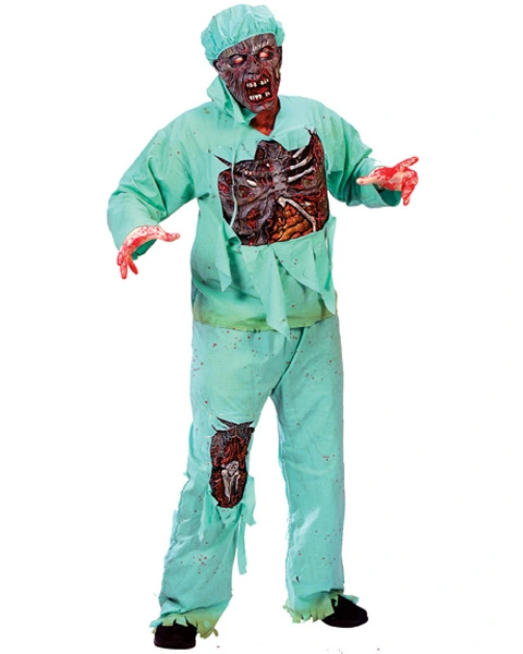 Zombie Doctor Teen Costume 1 Zombie Doctor Teen Costume
