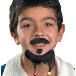 Kid's Jack Sparrow Mustache & Goatee