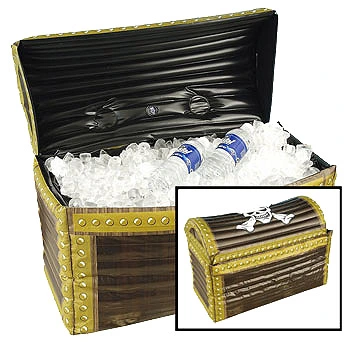 Treasure Chest Inflatable Cooler 1 Treasure Chest Inflatable Cooler