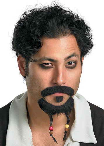 Jack Sparrow Mustache & Goatee 1 Jack Sparrow Mustache & Goatee