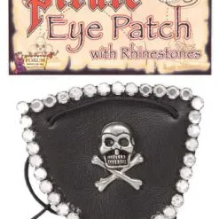 Rhinestone Pirate Eye Patch