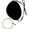 Pirate Eye Patch W/Earring