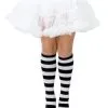 Kids Black And White Leg Warmers