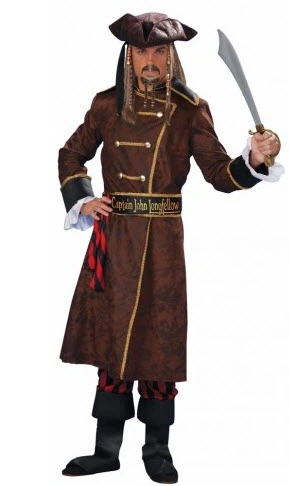 Captain John Longfellow Adult Costume 1 Captain John Longfellow Adult Costume