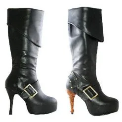 Peg Leg Pirate Boots