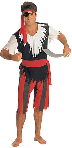 Men's Pirate Costume 1 Men's Pirate Costume