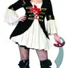 Plus Size Sexy Captain Swashbuckler Costume
