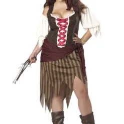 Plus Size Buccaneer Beauty Costume