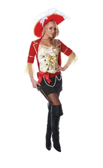 Lace Pirate Adult Costume 1 Lace Pirate Adult Costume